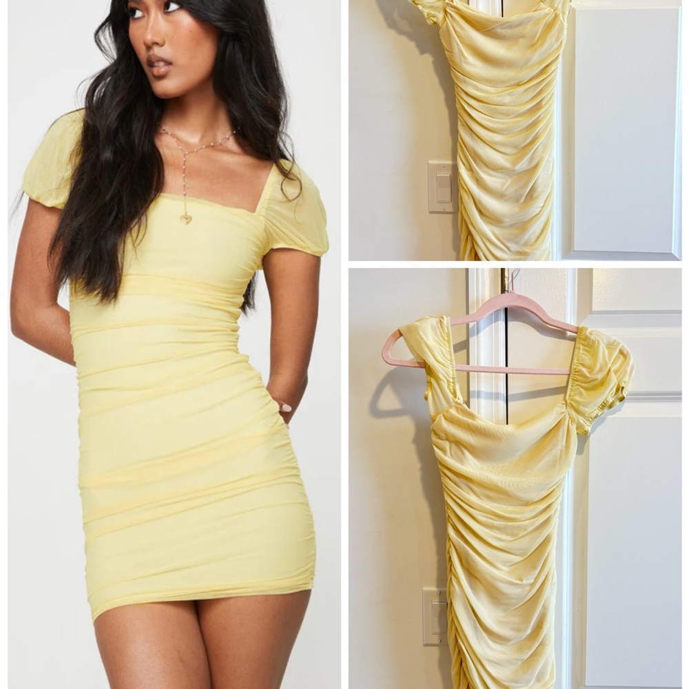 Princess Polly Lemon Mini Dress